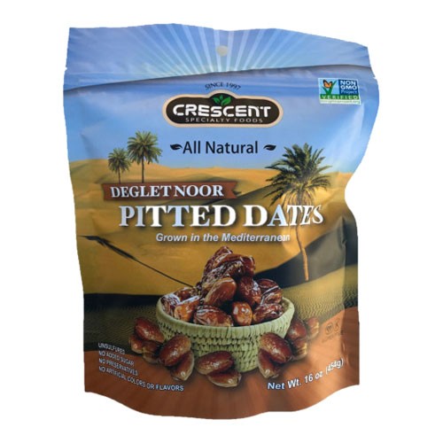 Crescent Deglet Noor Pitted Dates 454 GM