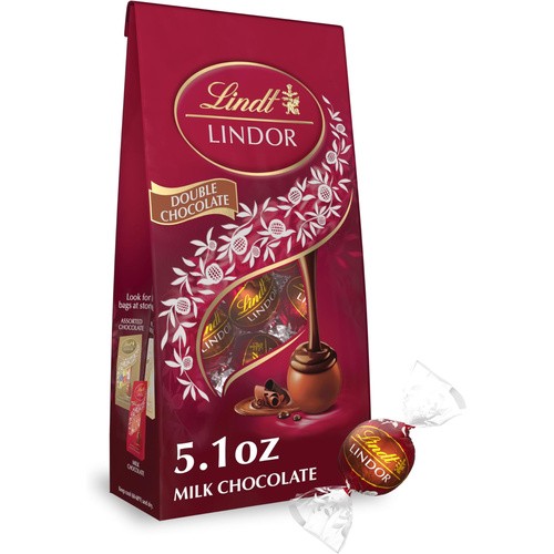 LINDT DOUBLE CHOC TRUFFLE 5.1 OZ