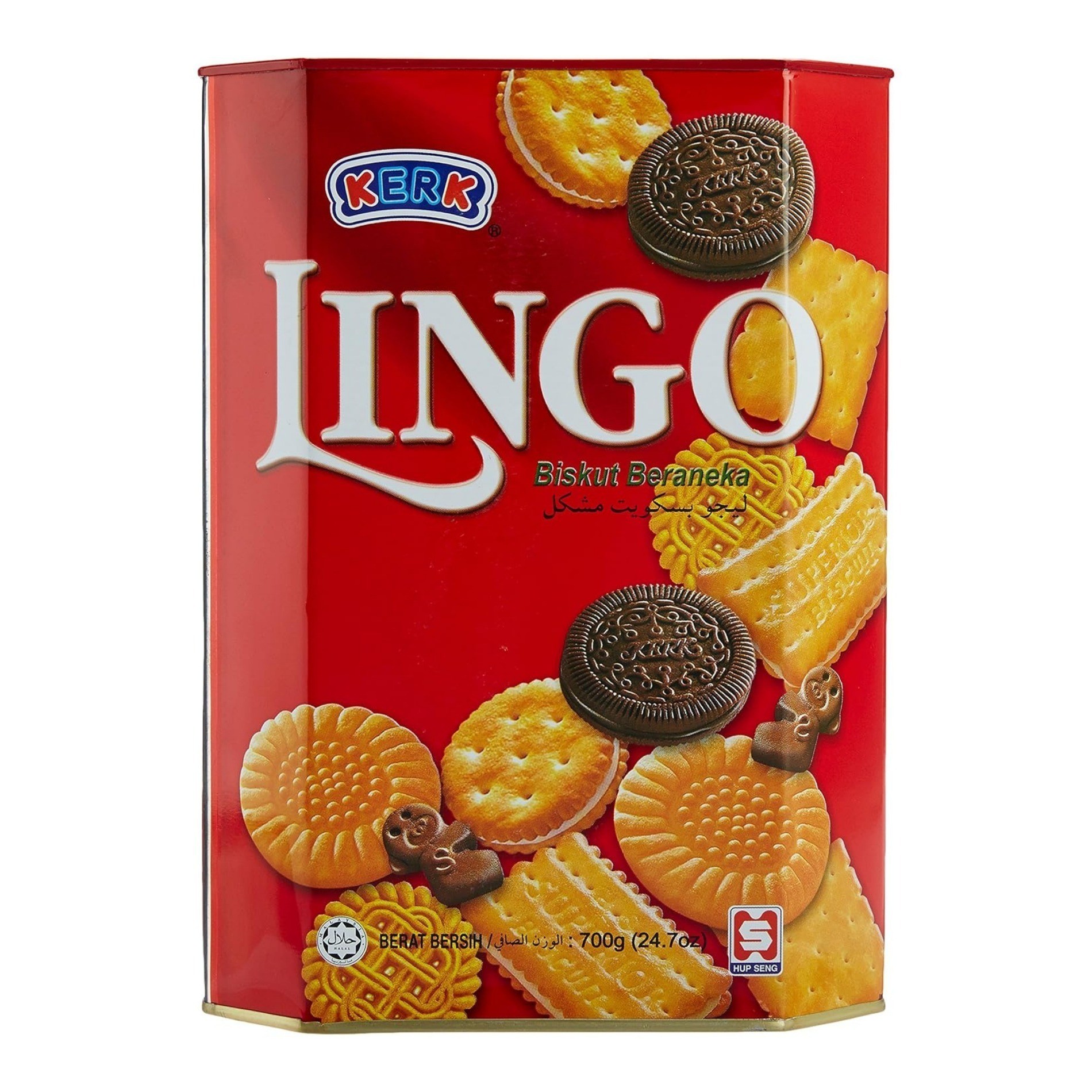 Kerk Lingo Assorted Biscuits 700 GM
