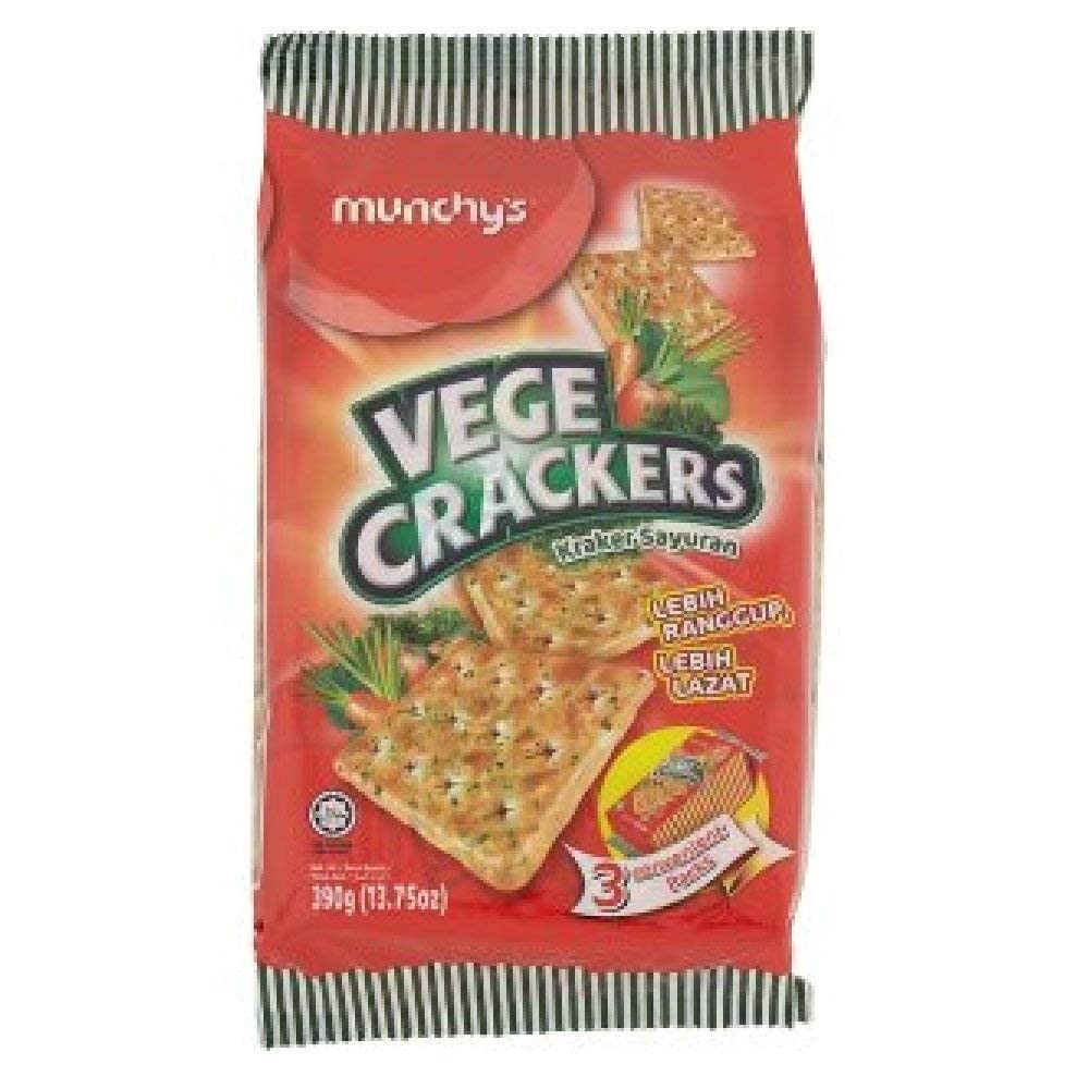 Munchy's Vege Crackers 3 PACK