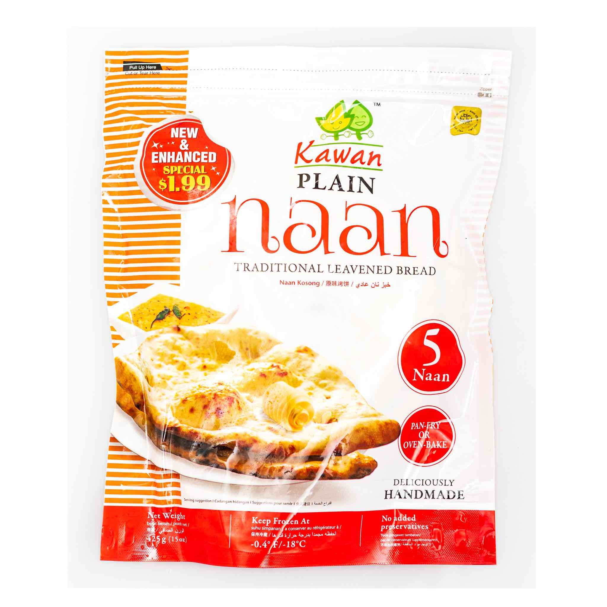 KAWAN PLAIN NAAN 5 PCS