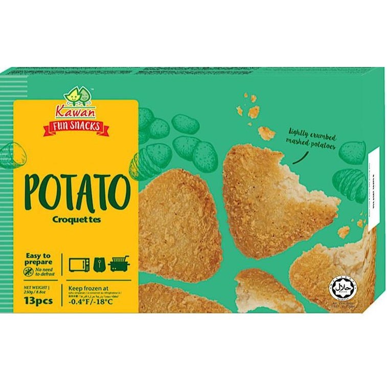 KAWAN POTATO CROQUETES 0.55 LBS