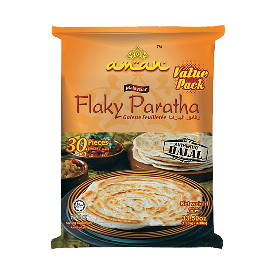 AMAN FLAKY PARATHA 30 PCS