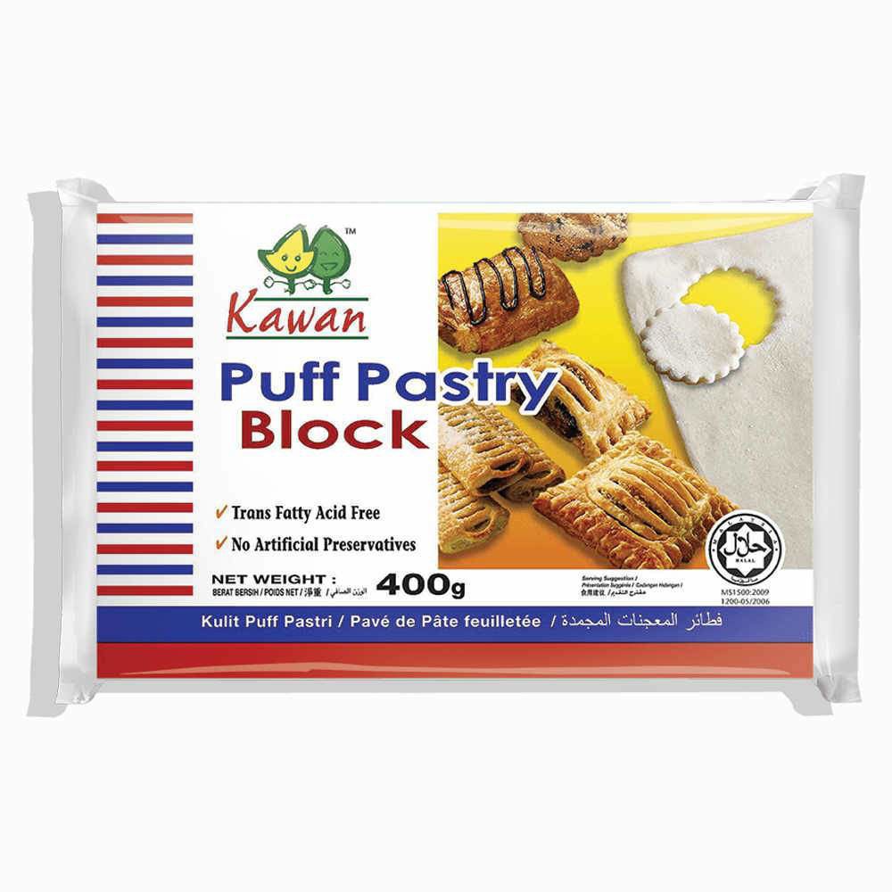 KAWAN PUFF PASTRY BLOCK 400 GM