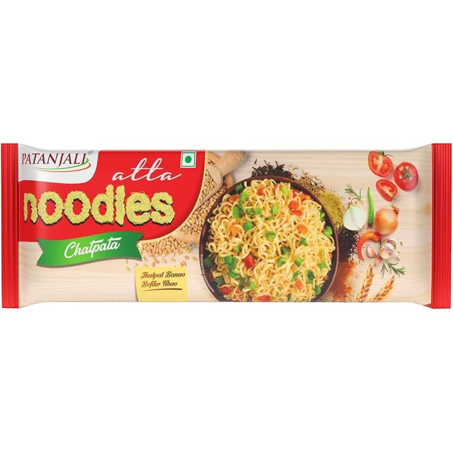 PATANJALI Chatpata Atta Noodles  3 PACK