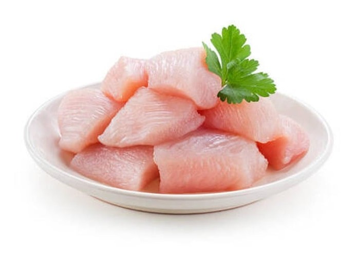Chicken Breast Fillet Curry Cut 4 LBS
