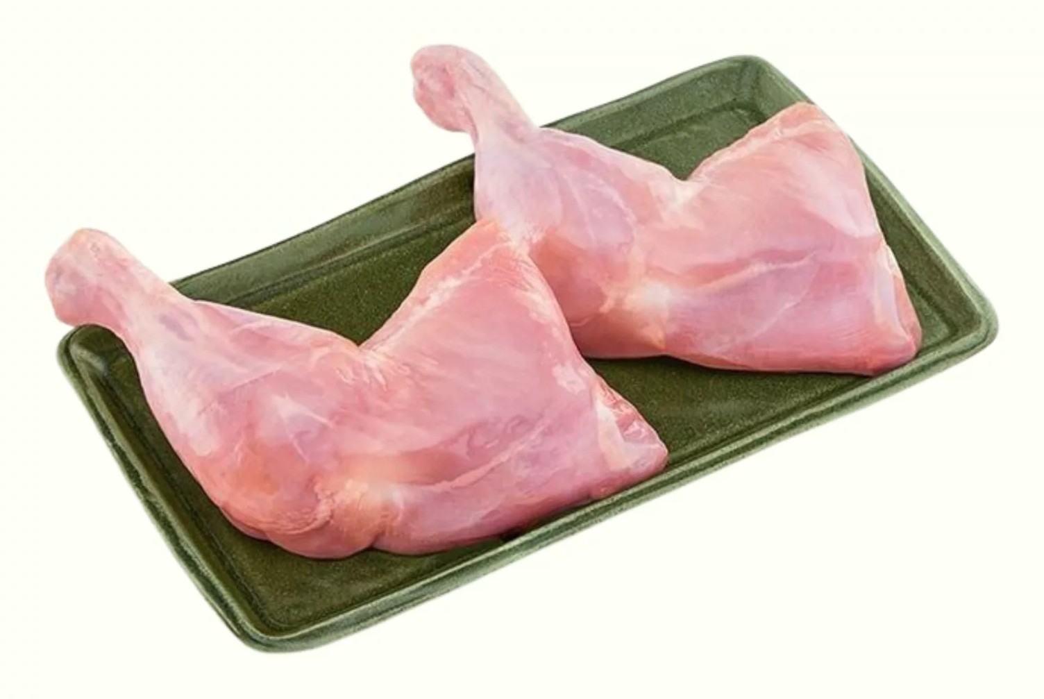 Chicken Leg Quarter Skinless Cut 3 LBS