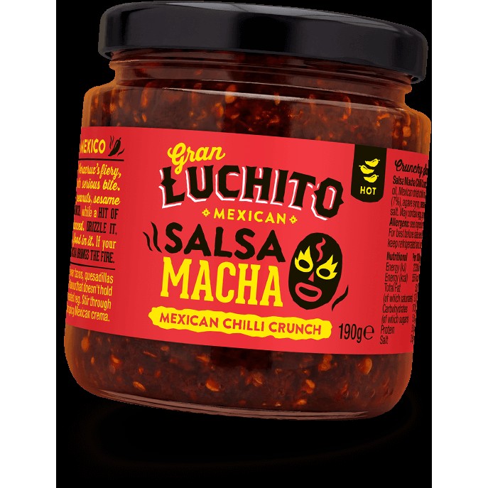 MEXICAN   GRAN LUCHITO SALSA MACHA 0.22 Lbs