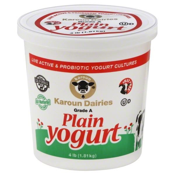 KAROUN PLAIN YOGURT 4 LBS