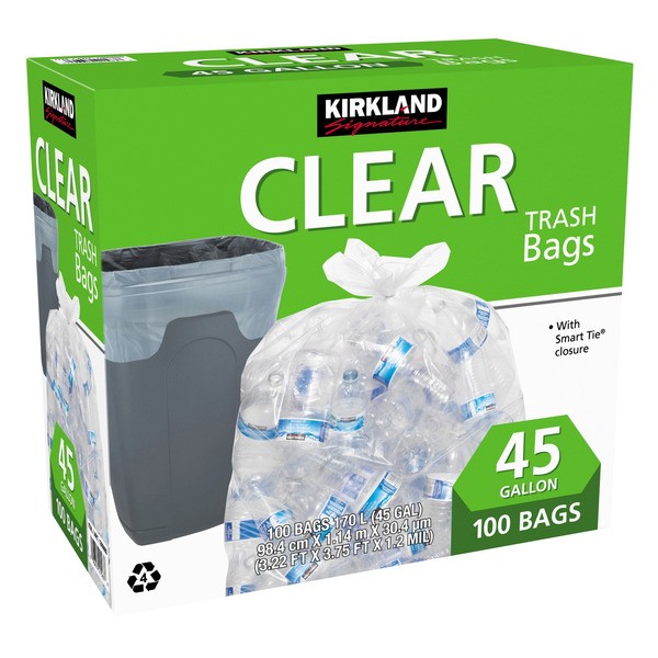 KIRKLAND TRASHBAG 100 COUNT