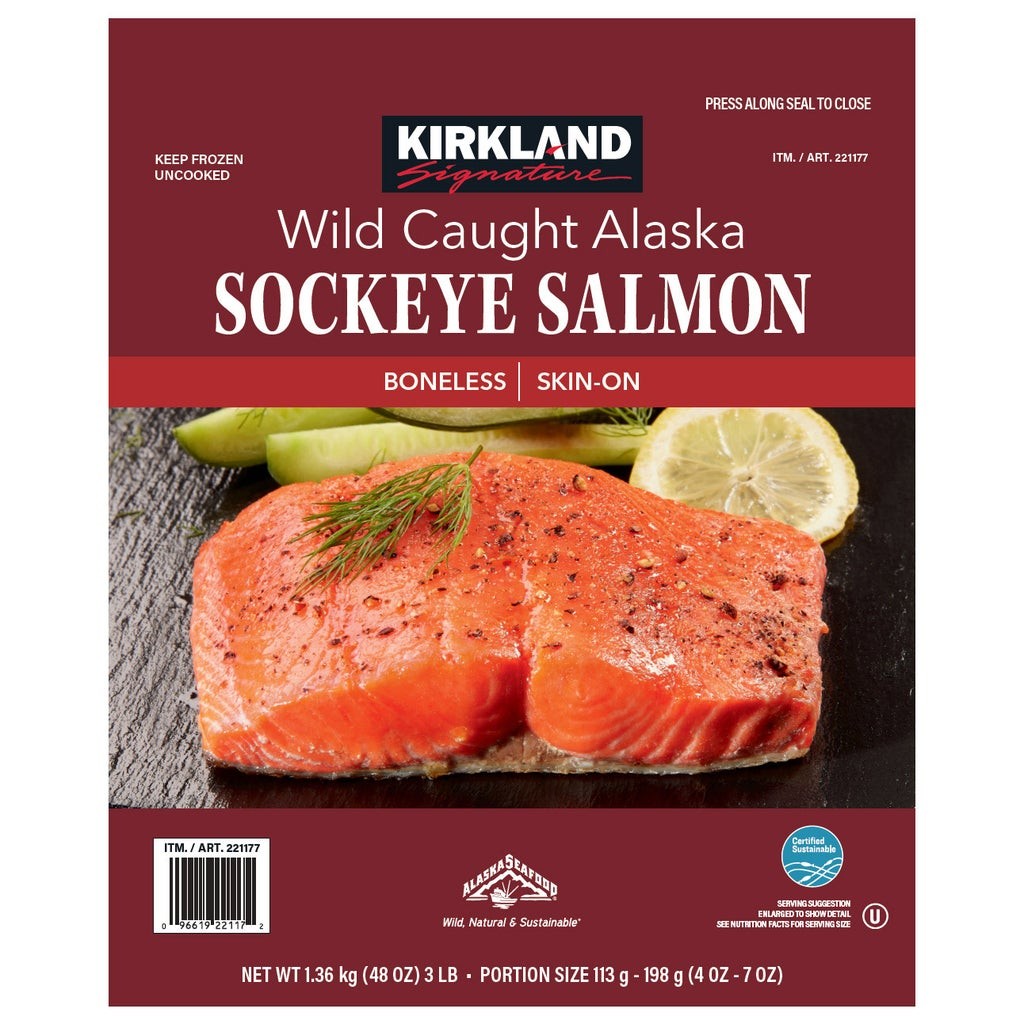 Kirkland Alaskan Salmon 3 LBS