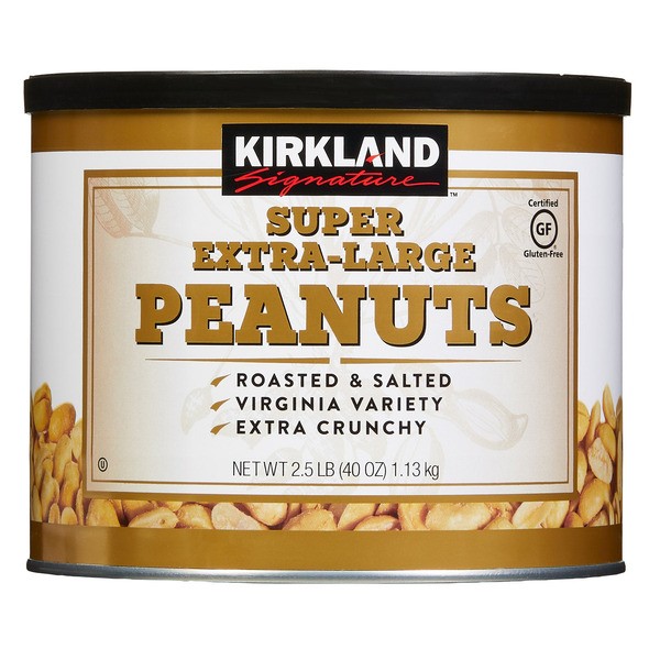 Kirkland Super Extra Large Peanuts 2.5 LBS