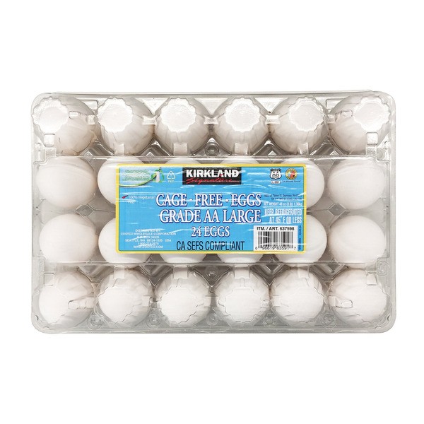 KIRKLAND EGG 24 PCS