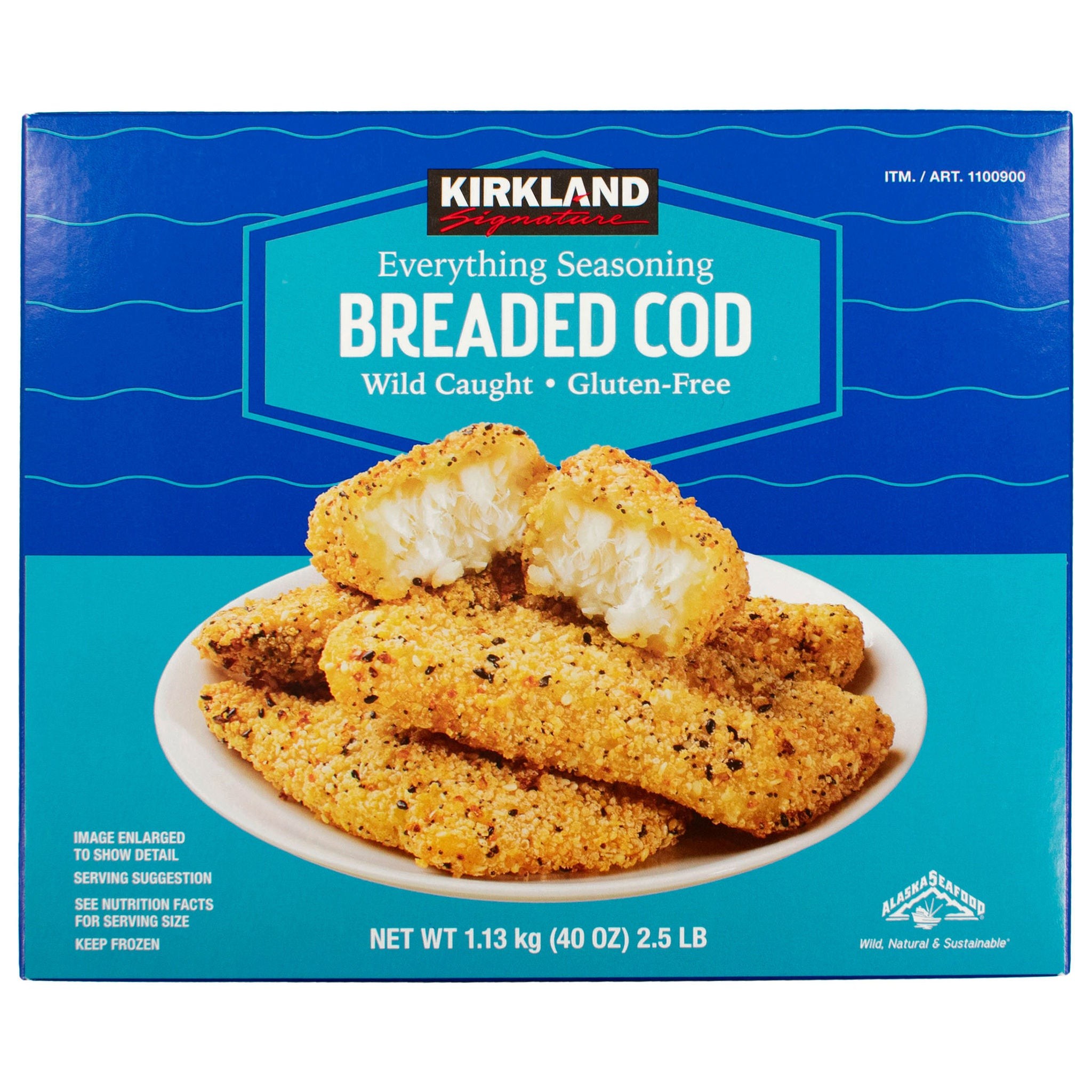 Kirkland Breaded Cod 2.5 LBS
