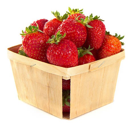 Fresh Strwbery Box 1 LBS