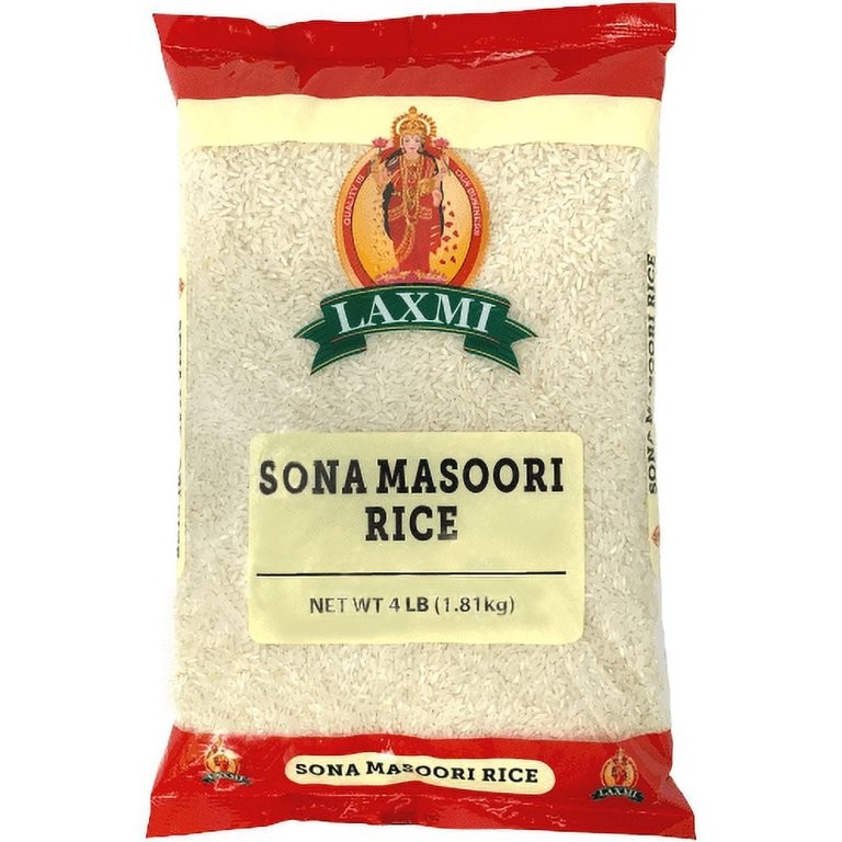 Sona Masoori Rice Grain Market 4 LBS