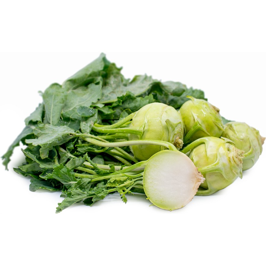 Green Kohlrabi 1 Bunch