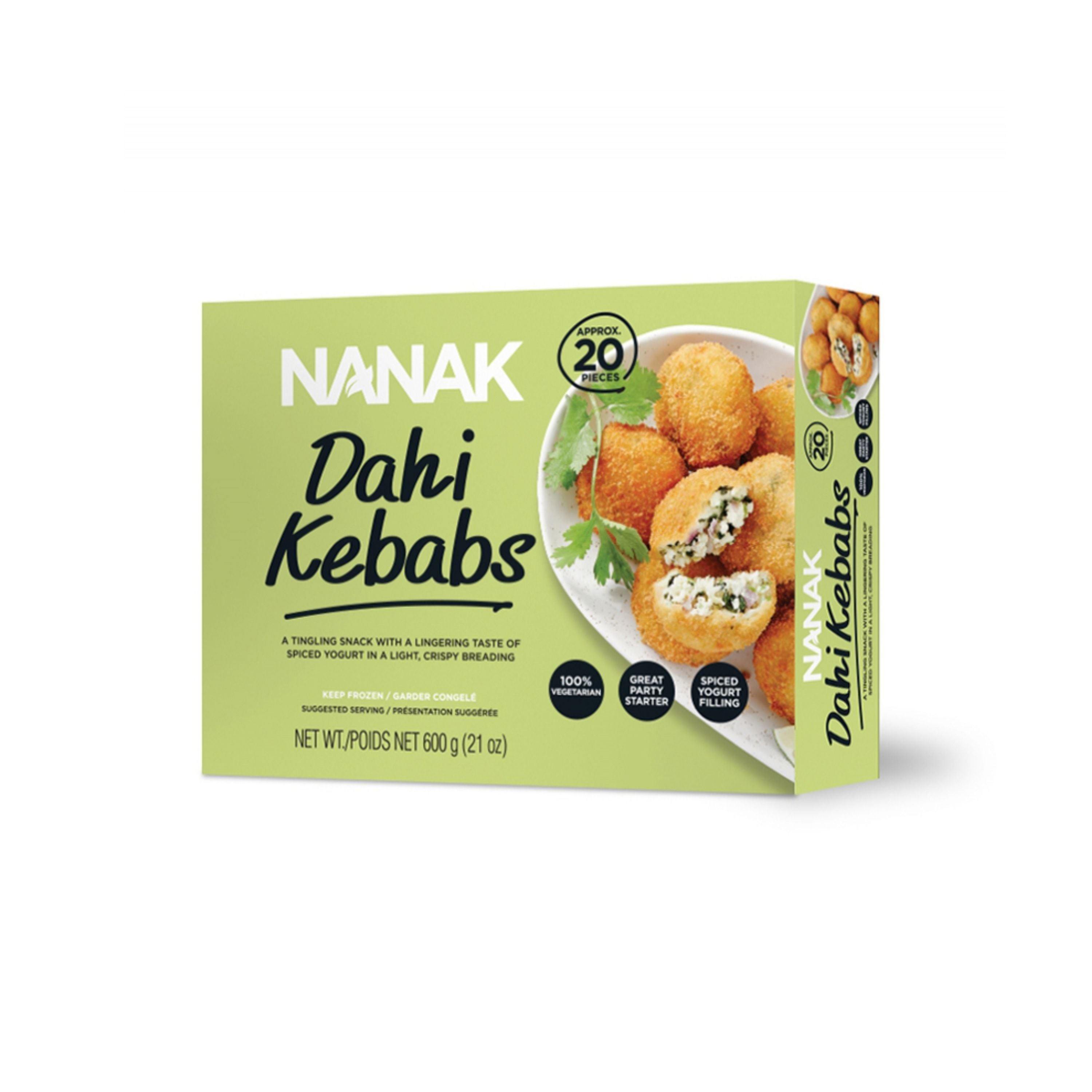 Nanak Dahi Kebab 20 Each