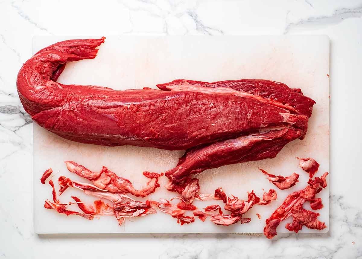 Fresh Beef Cleaned Fillet 4 LBS