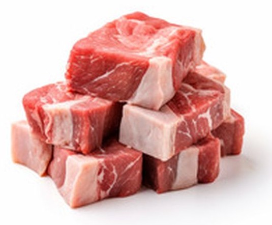 Pork Frozen Rib Cube 4 LBS