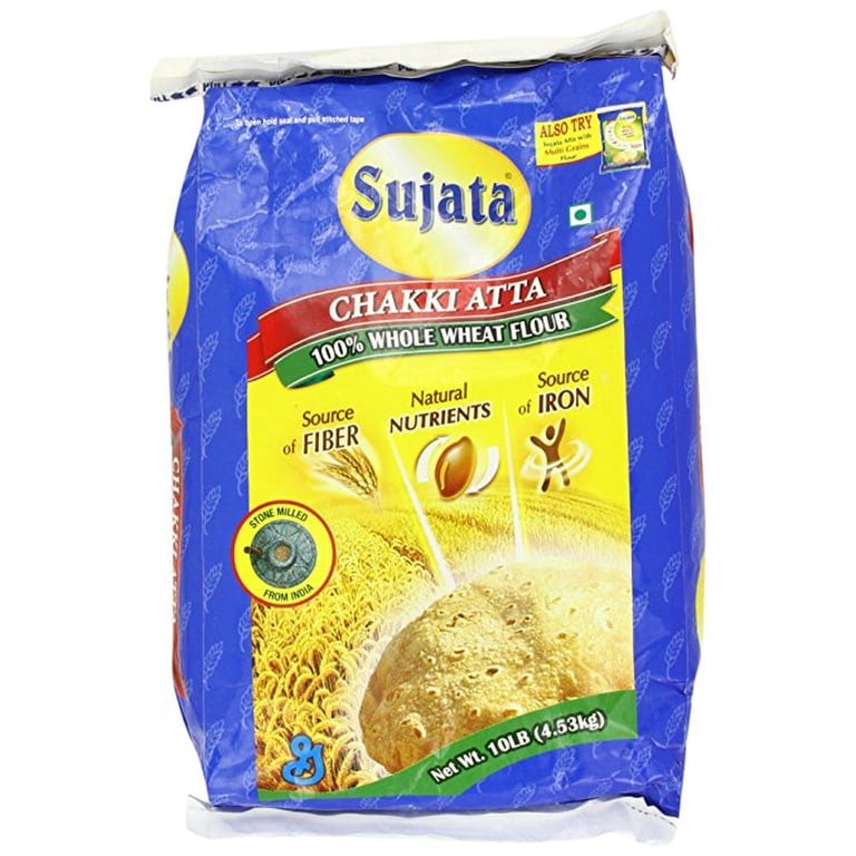 FCG Sujata Chakki Atta Whole Wheat Flour 4 LBS