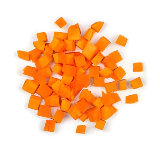 Chopped Carrots 1 LBS