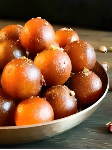 Fresh Gulab Jamun (6 Pieces) 1 Each