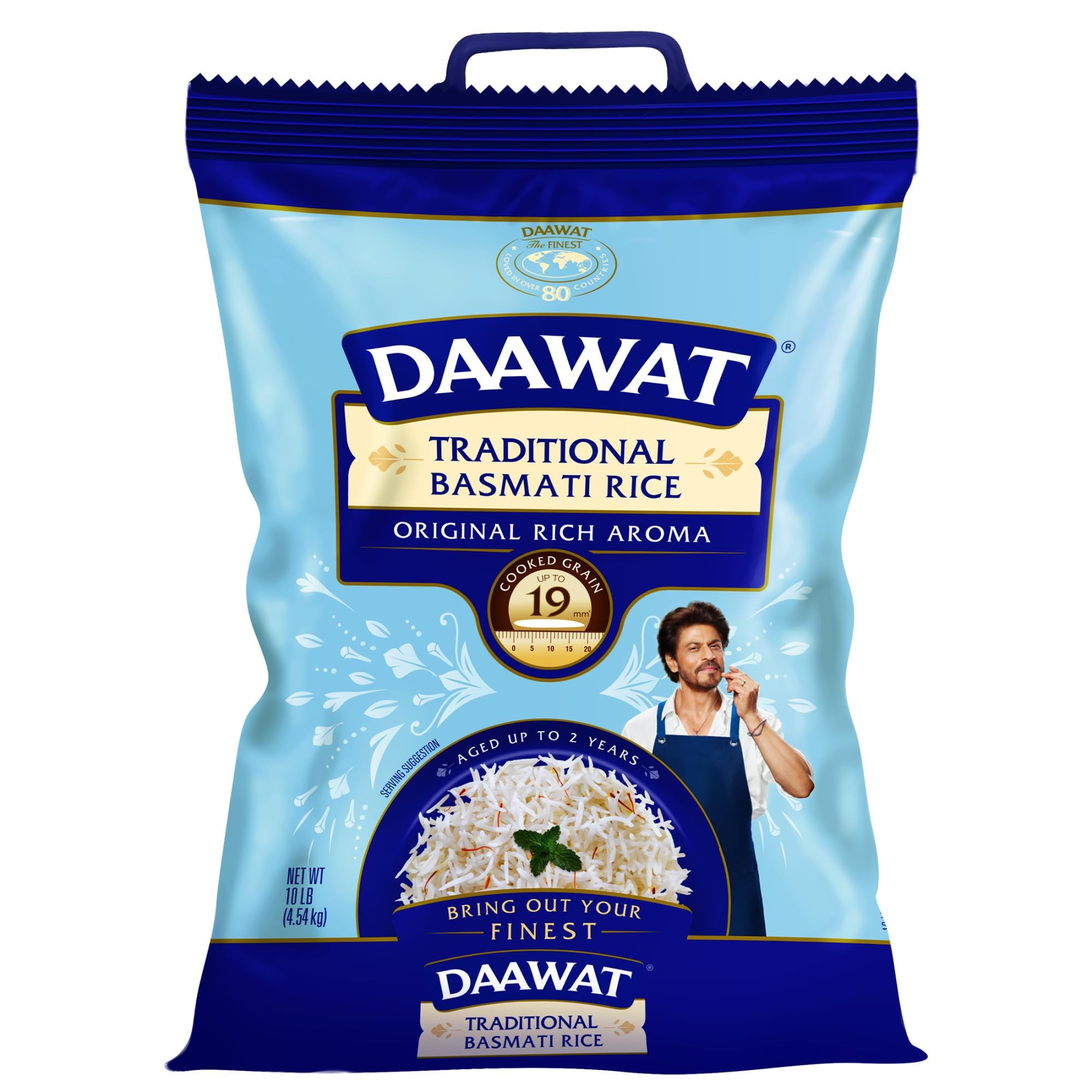 Daawat Traditional Basmati Rice 10 LBS