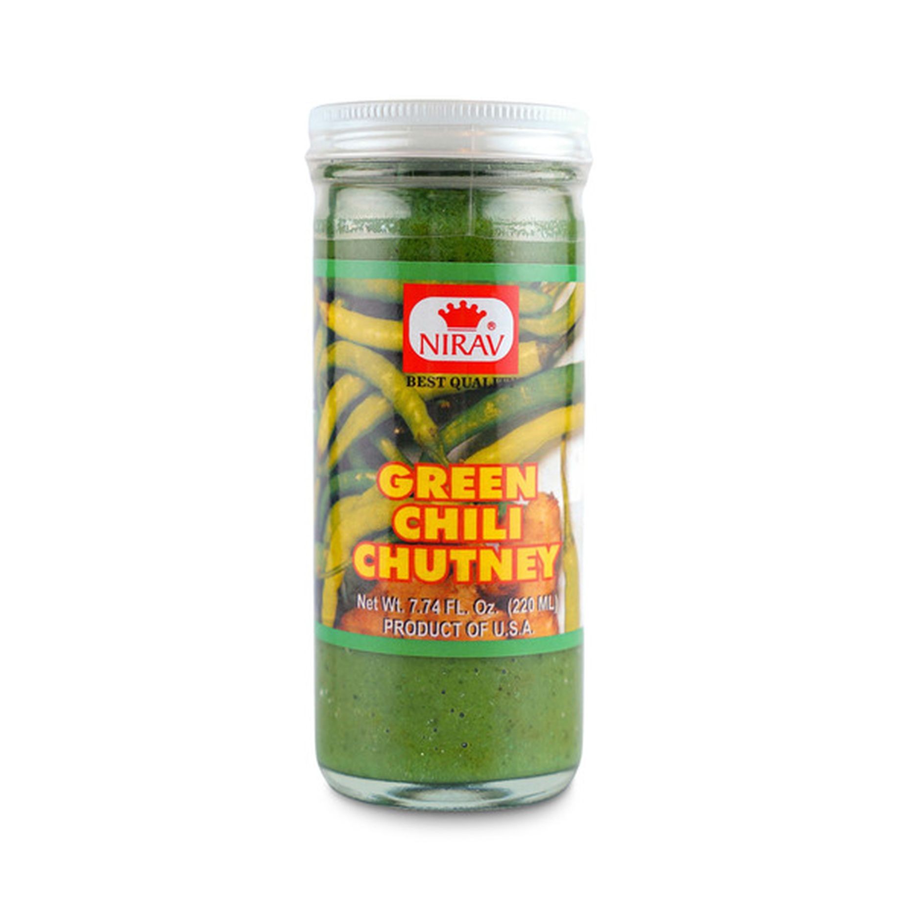 Nirav Green Chili Chutney 0.44 LBS