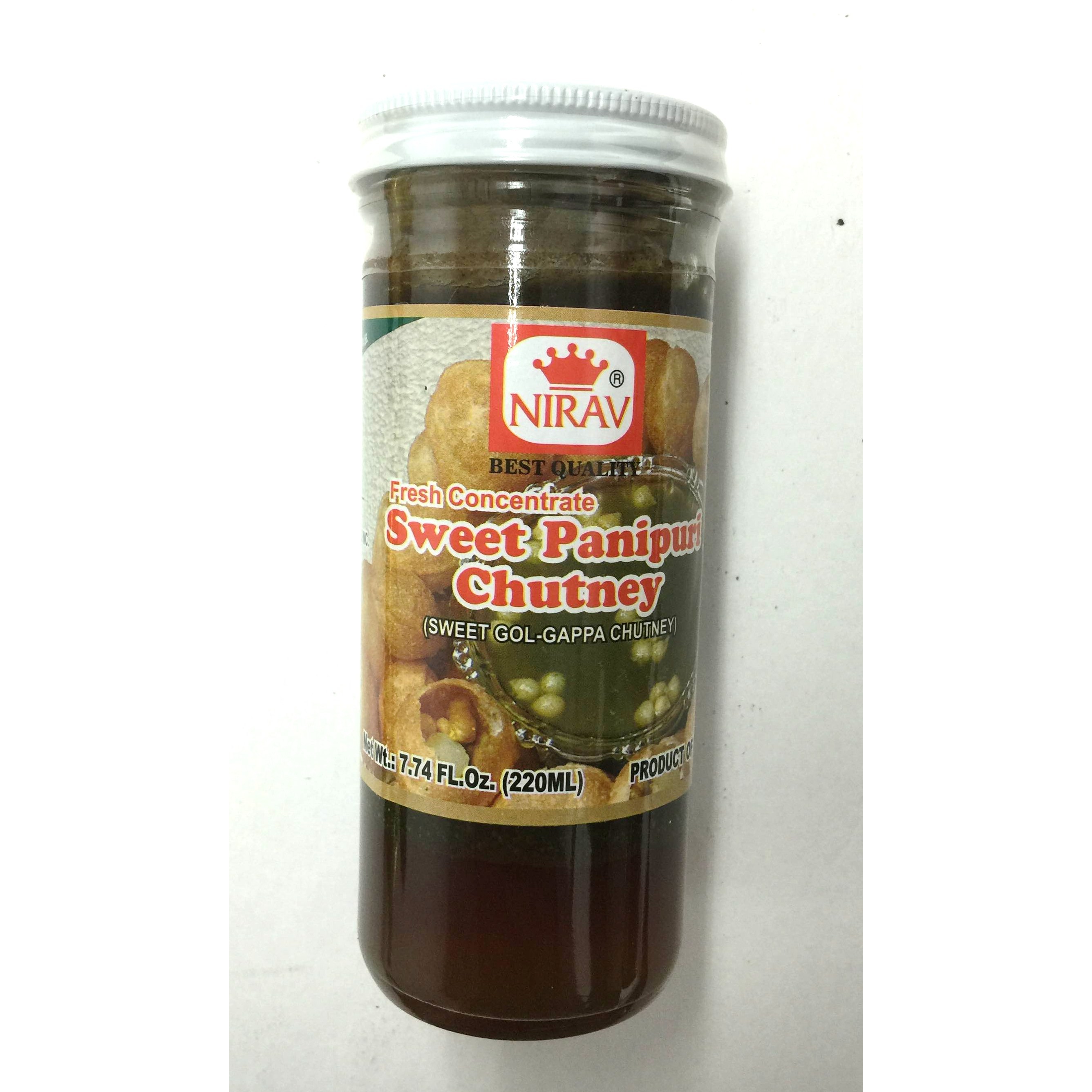 Nirav Panipuri Sweet Chutney 0.44 LBS