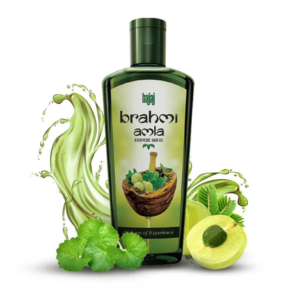Bajaj Brahmi Amla Hair Oil 10.14 FLOZ