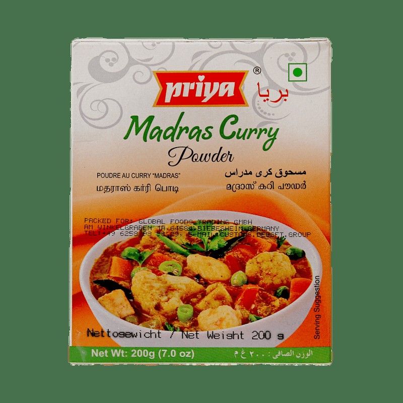 Priya Madras Curry Powder 0.22 LBS
