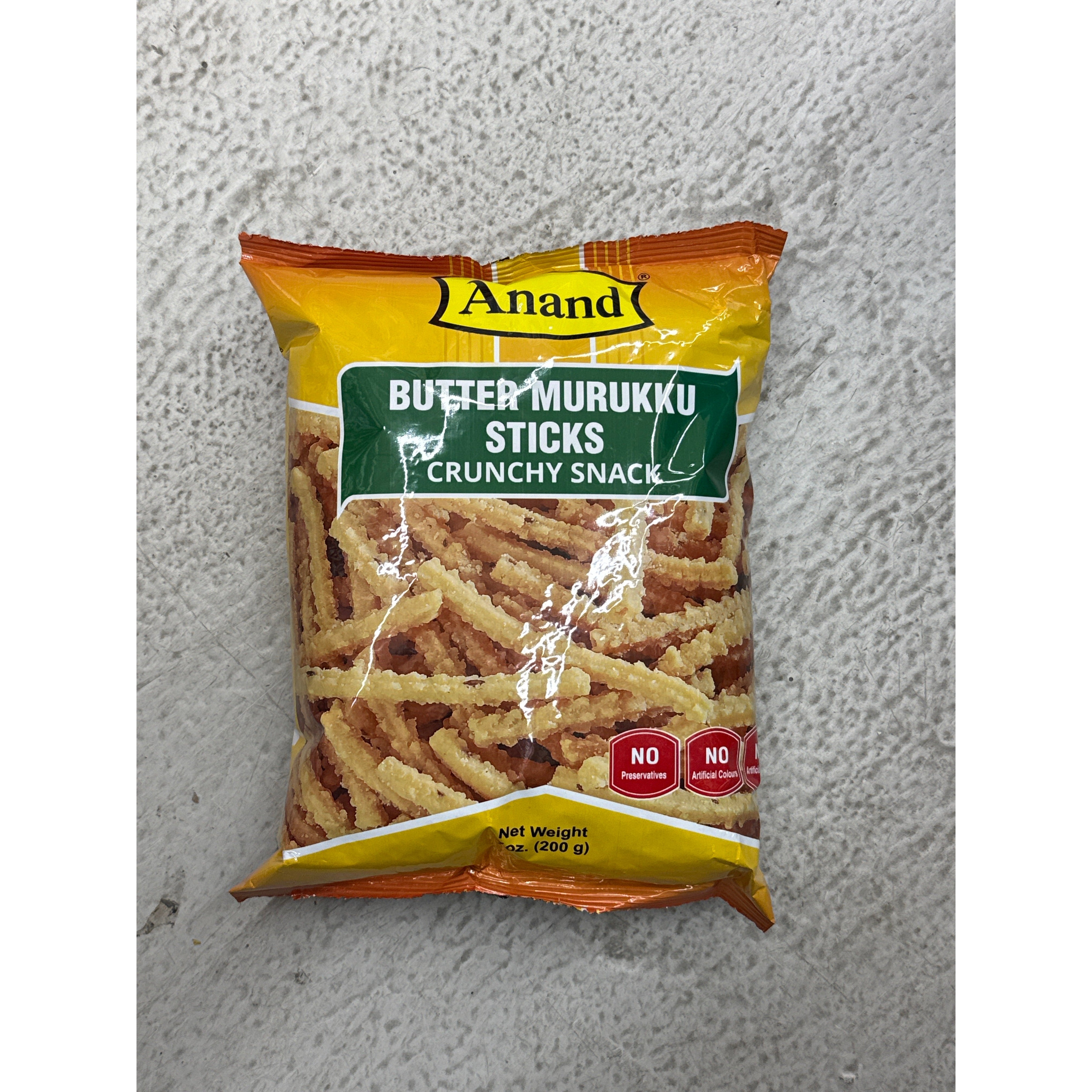 Anand Butter Murukku Sticks 0.44 LBS