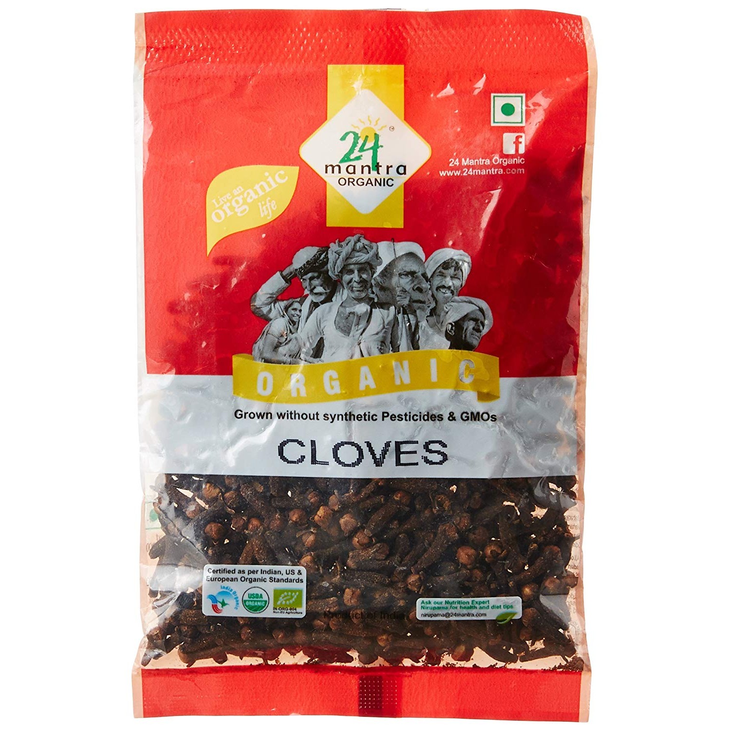 24 Mantra Organic Cloves 0.22 LBS