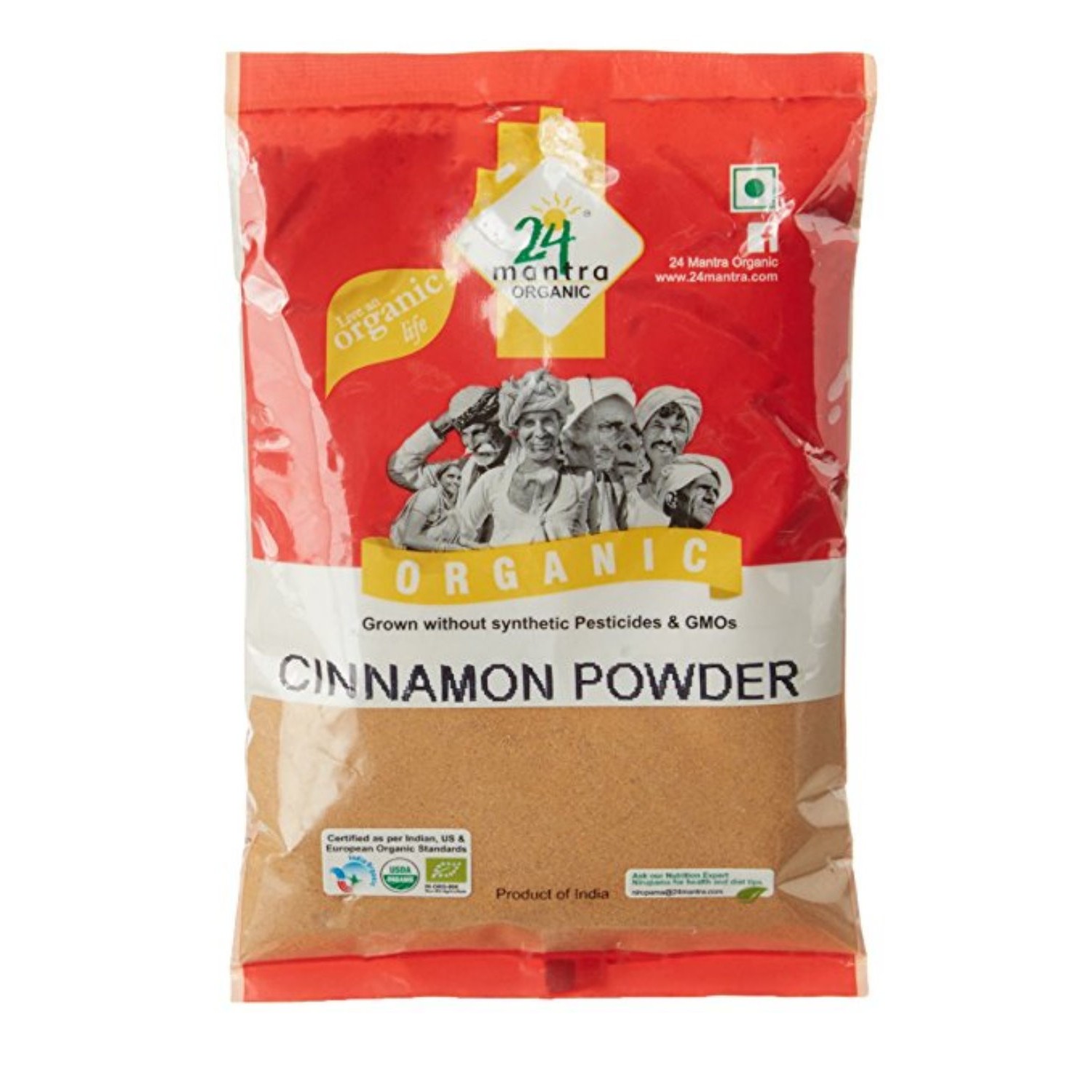 24 Mantra Organic Cinnamon Powder 0.22 LBS