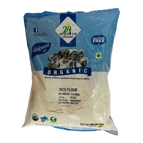 24 Mantra Organic Rice Flour 2 LBS