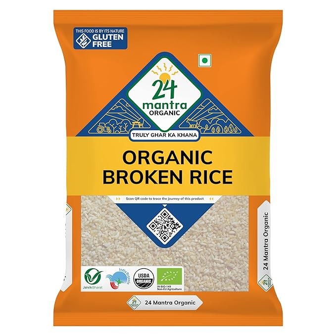 24 Mantra Organic Broken Rice 4 LBS