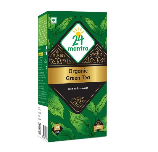 24 Mantra Organic Green Tea 0.22 LBS
