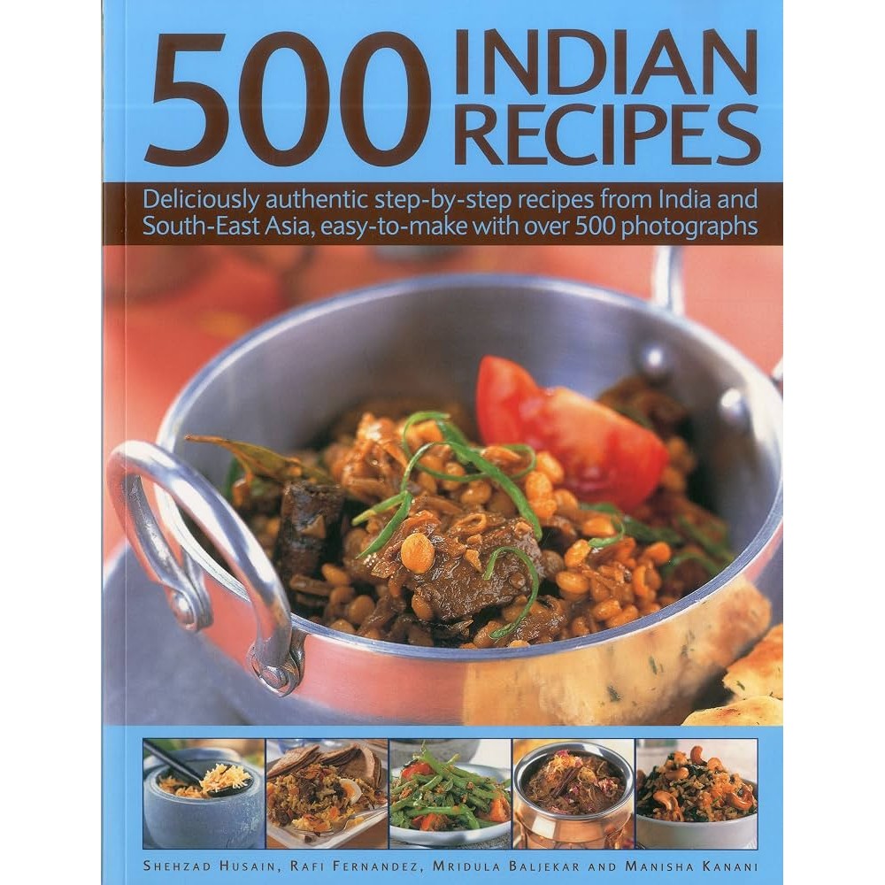 500 Indian Recipes 1 EACH