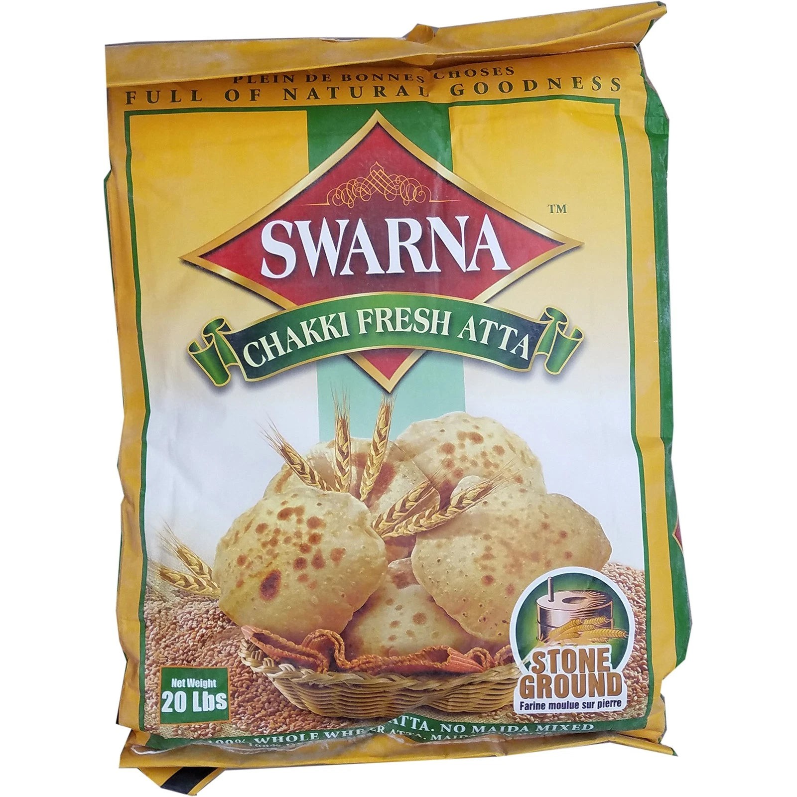 Swarna Chakki Atta 20 LBS