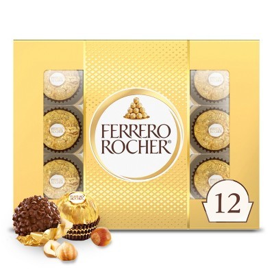 Fine Hazelnut Chocolate Candy   12 Ct 5.3 OZ