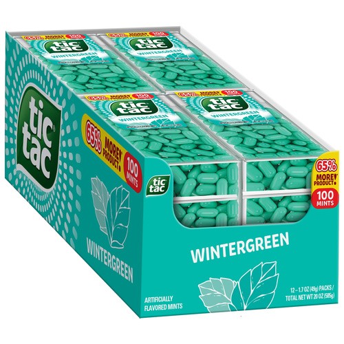 TIC TAC WINTERGREEN MINTS 1.7 OZ