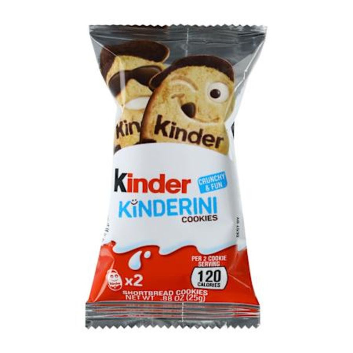 KINDER KINDERINI SHORTBREAD COOKIES 8.8 OZ