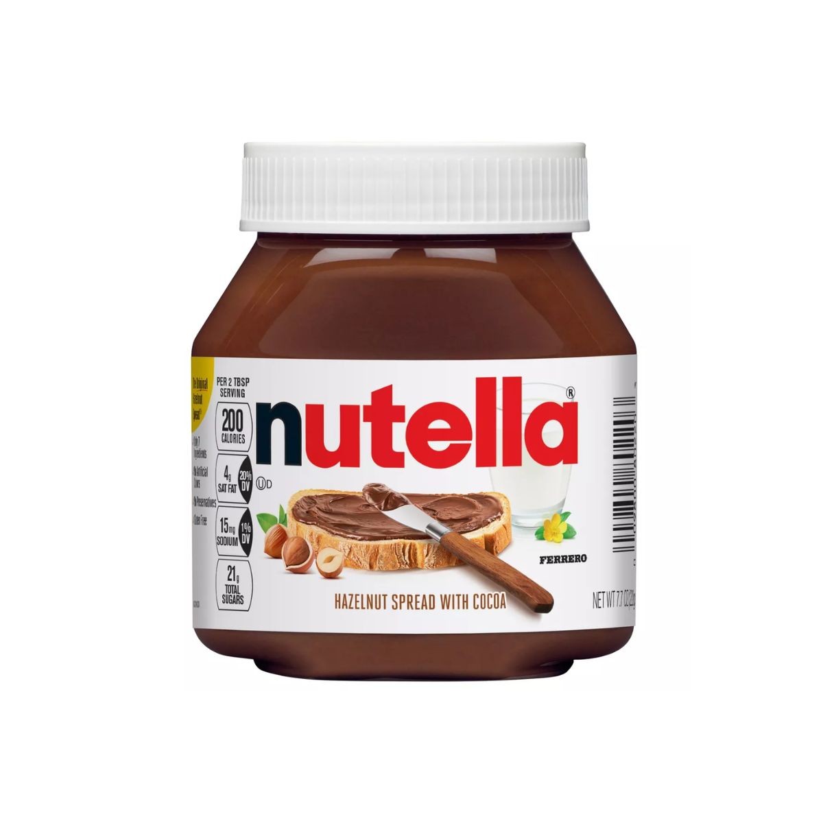 NUTELLA   HAZELNUT SPREAD WITH COCOA 0.48 Lbs