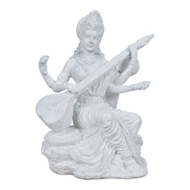 Statue Saraswati Maa 3 5 Inch 1 EACH