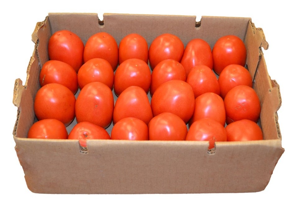Box 1 2 Tomato Roma 12.5 LBS