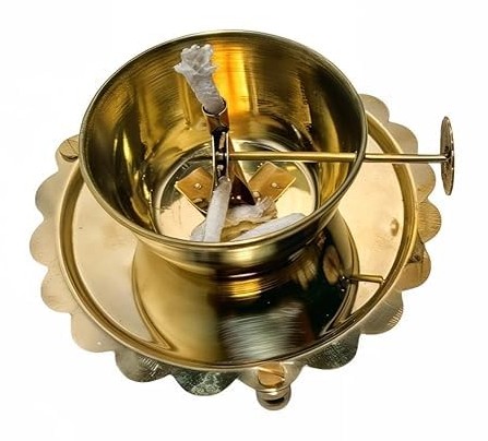 Akhand Diya Incence Holder 3 5 Inch 1 CT