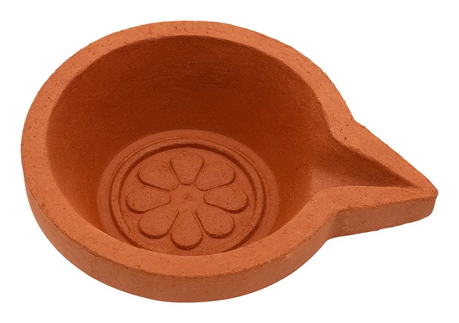 Diyas Mitti Square 7 Inch 1 CT