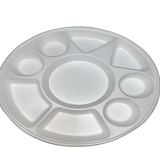 BIODEGRADABLE PLATES 9 CP 50 PCS