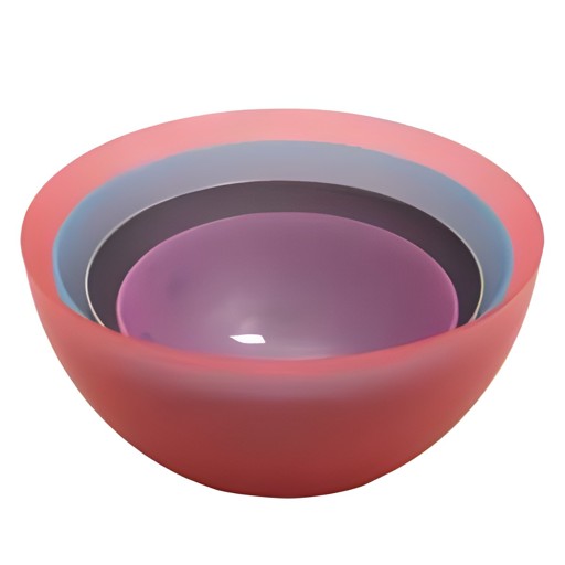PLASTIC PLUS METALIC PLASTIC BOWL 25 PCS